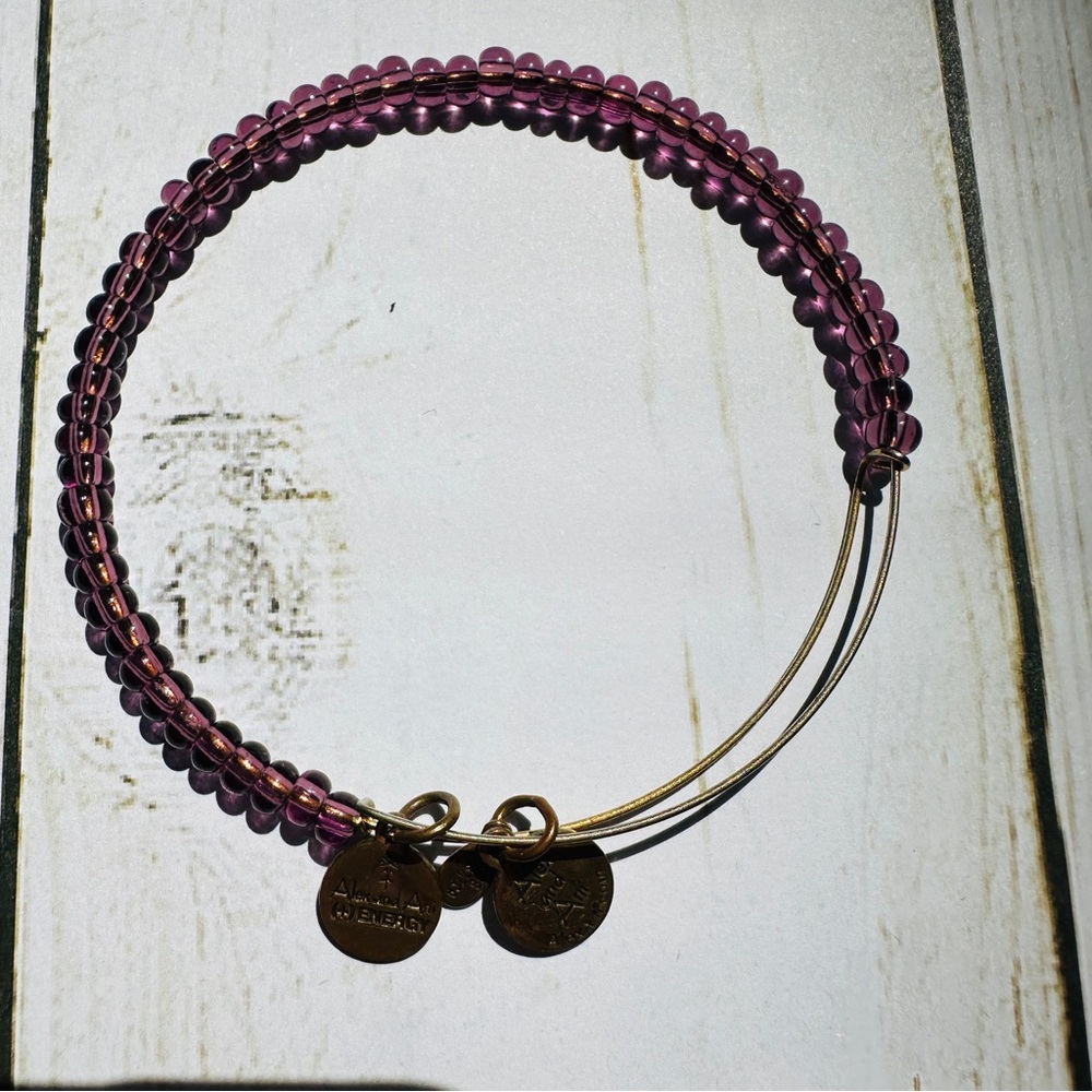 Alex and Ani | FOUR Beaded Bangle Bracelets - Picture 4 of 5
